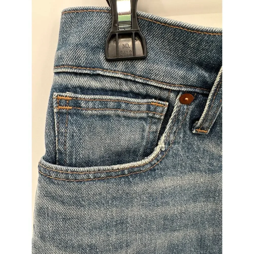 MADEWELL The Perfect Jean Short in Rayburn: Comfort Stretch Edition // 27